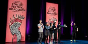 Comedy festival road trip to Moncrieff