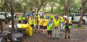 Club members ready to clean up