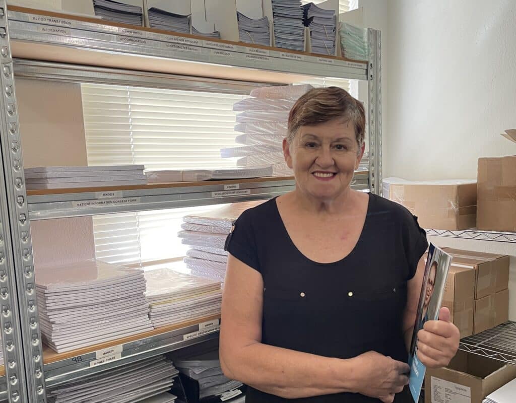 Joan Strohfeldt Mater volunteer