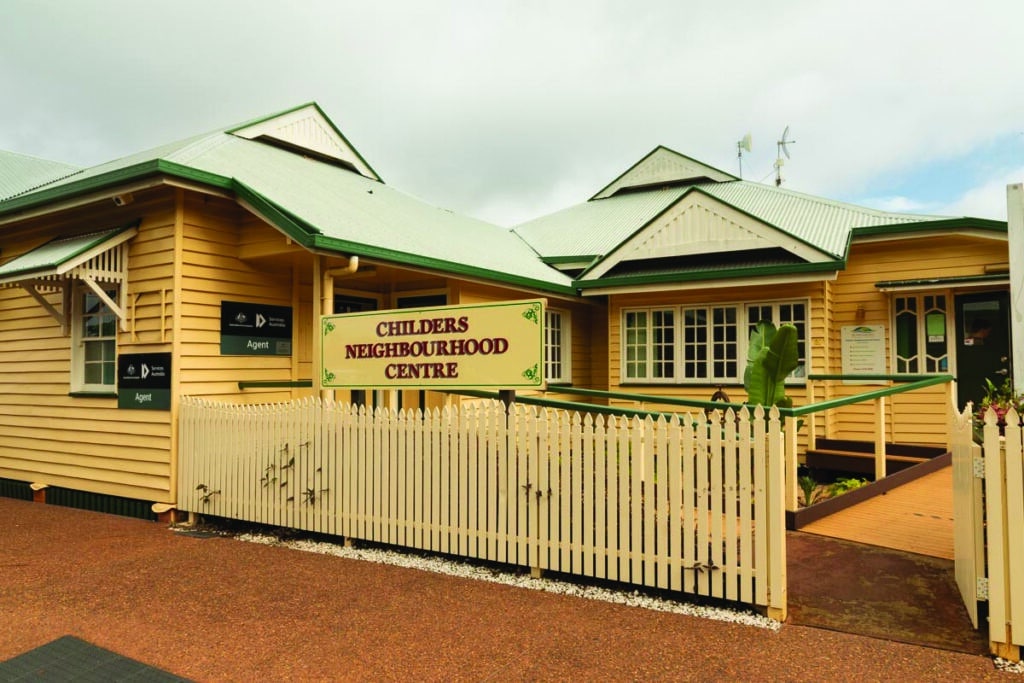 Childers Neighbourhood Centre July creative