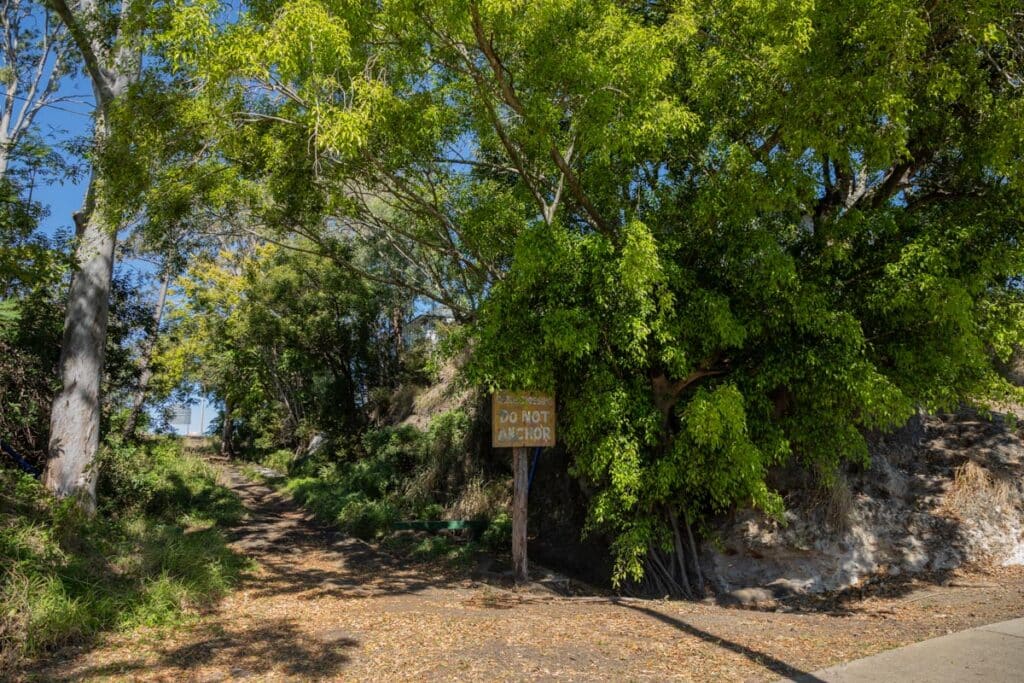 Bundaberg ferry cutting