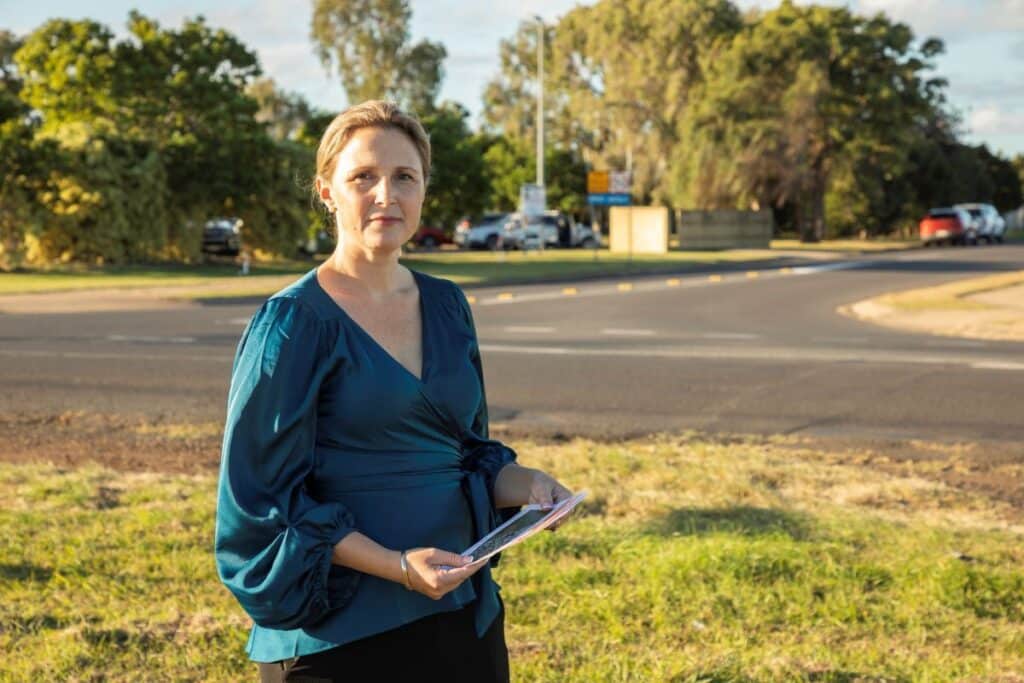 Roads and Infrastructure (urban) portfolio spokesperson Cr Larine Statham-Blair 2024-25 budget back on track road safety