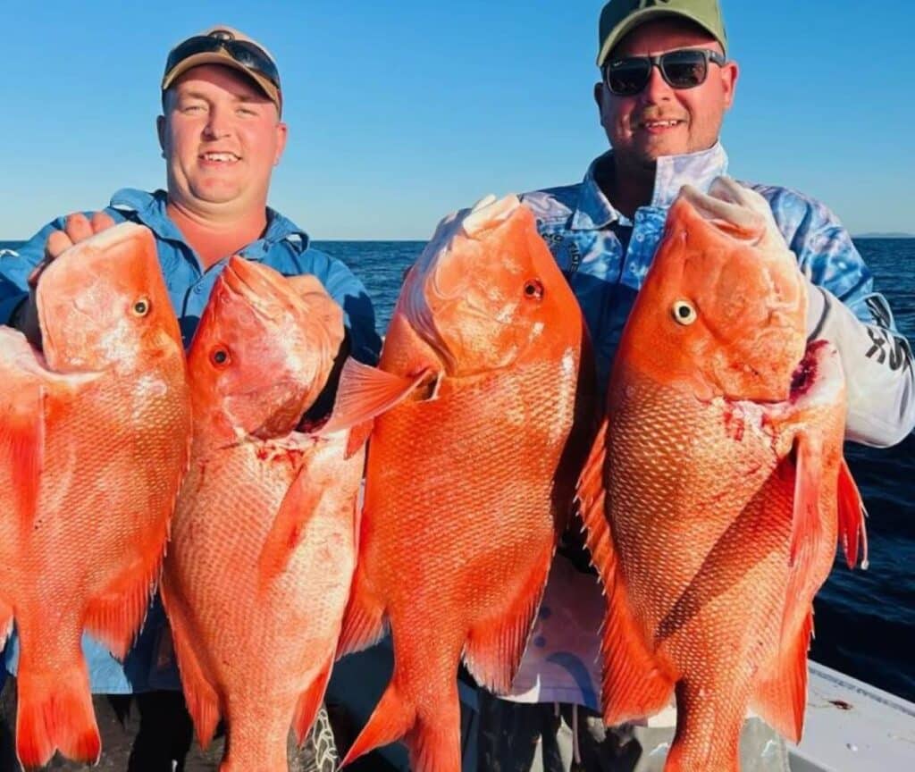 Fishing report Riley Goleby Jarrad Shallcross