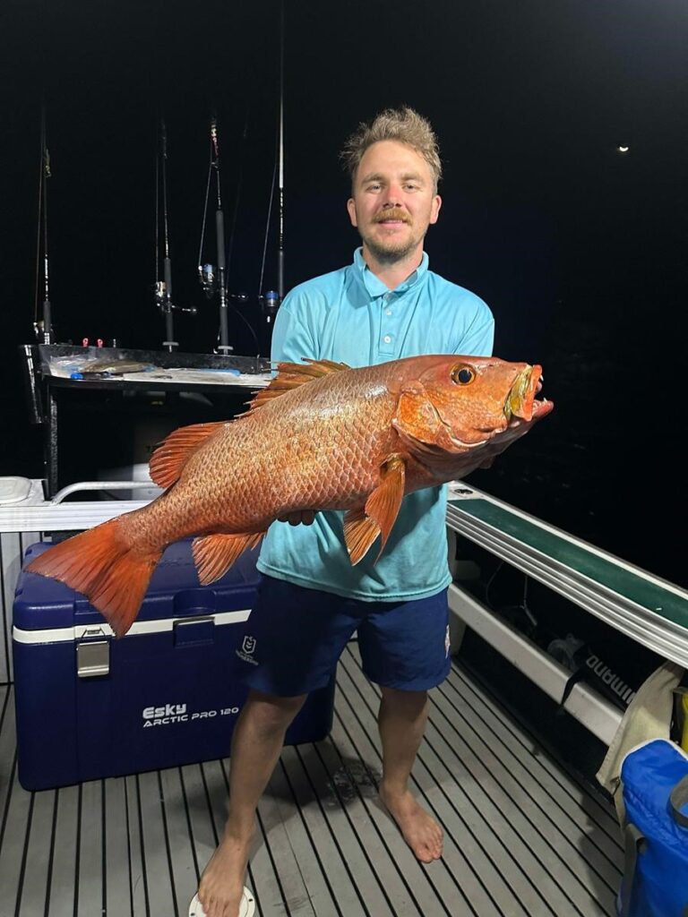 Blake Mcmahon with a big jack caught offshore which measured 80cm and weighed 11.6kg!
rivers and creeks