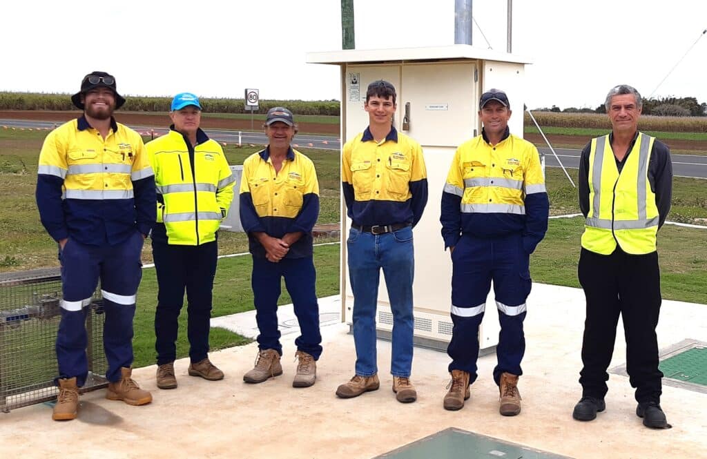 Bundaberg Regional Council teams were pleased to be part of new Burnett Heads pump station project which is providing critical infrastructure needed to address shortages of land for housing.