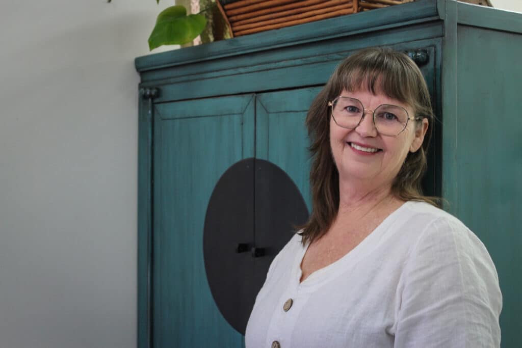 New business Bundy Oasis Hypnotherapy owner Christine Marschke (AKA Biggles).