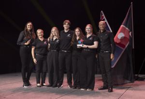 Domino’s Bundaberg takes home the Domino’s for Good Award at the Company’s annual awards ceremony last week.