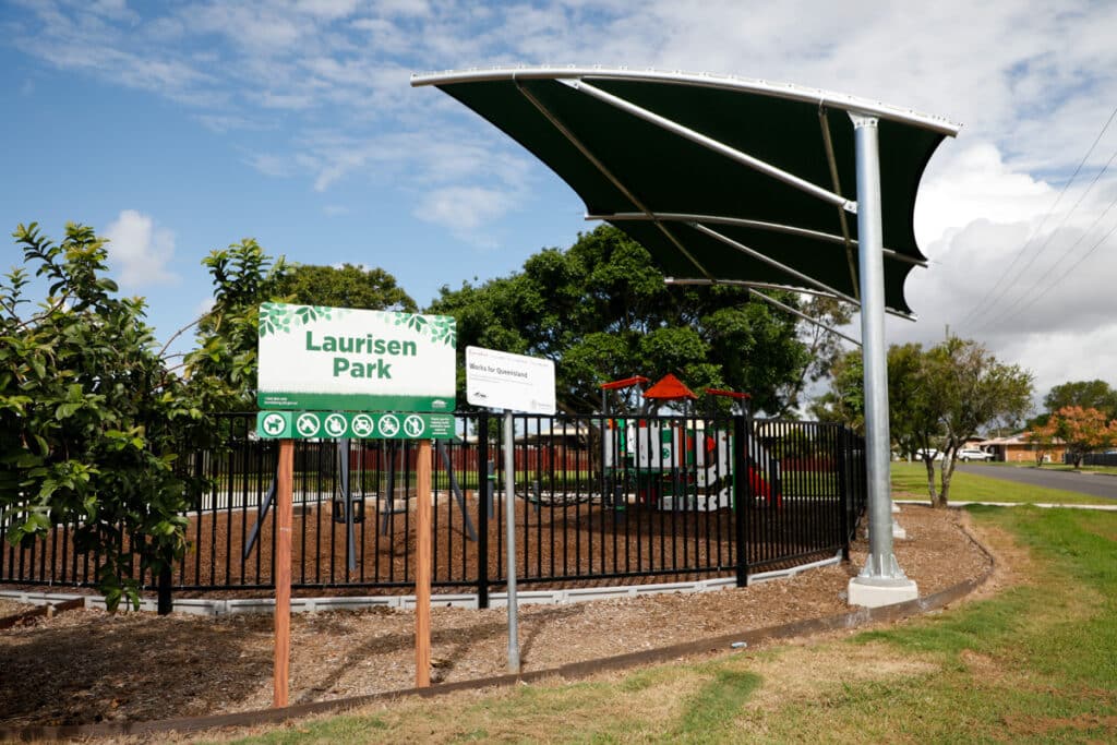Laurisen Park shade