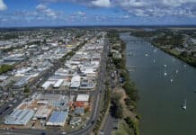 Bundaberg aerial view