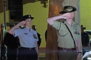 Childers Anzac Day dawn service