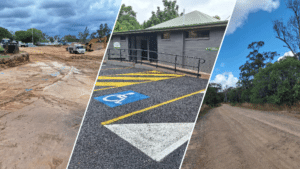 In March, a variety of works and projects were underway including the completion of the Baldwin Swamp Road Renewal project.