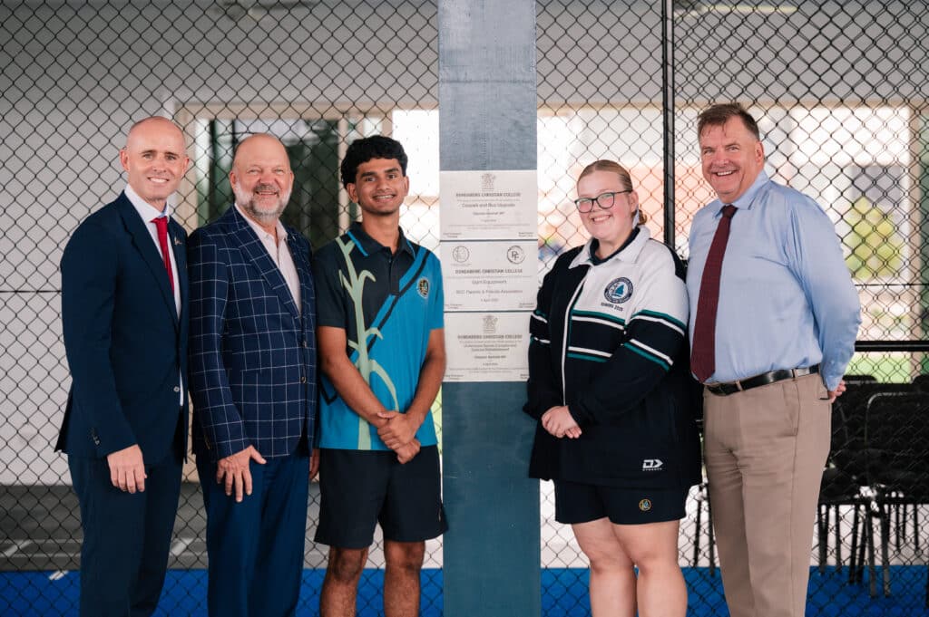 BCC has officially opened its new undercover Sports Complex, featuring two full size multi-sport courts, a gym and open teaching spaces.