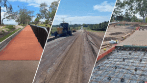 April was another busy month, with tasks such as line marking, signage repairs and pavement repairs being undertaken.