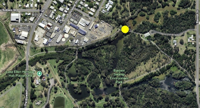 Baldwin Swamp bridge