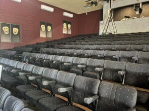 As the Playhouse Theatre’s fundraising campaign comes to a close, the relocation of the current seats has had a theatrical resolution.