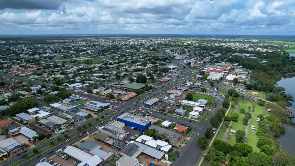 Bundaberg drone view