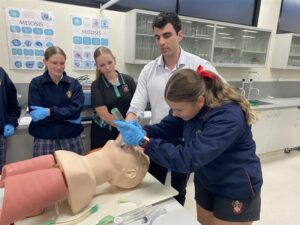Selected Year 10 students from Bundaberg were treated to a day in the life of a doctor recently, hosted by CQUniversity.