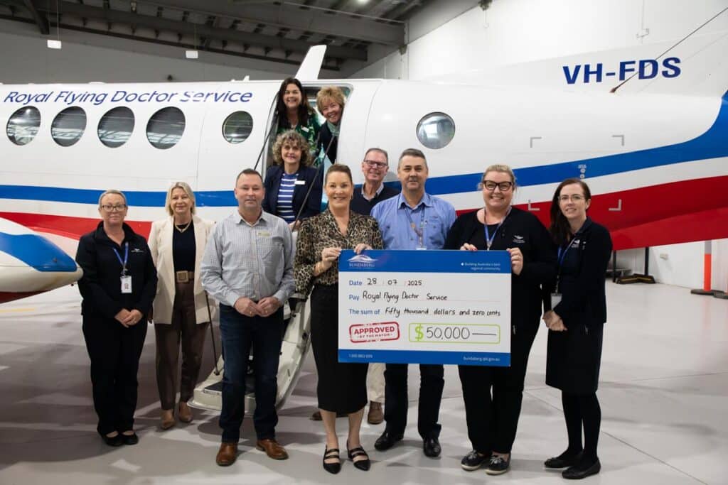 The Royal Flying Doctor Service (RFDS) has thanked Council for donating more than $50,000 in airport landing fees over the past year.
