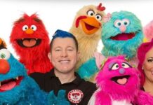 Characters from the Larrikin Puppet Show