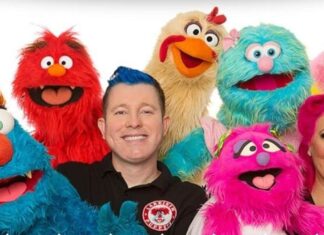 Characters from the Larrikin Puppet Show