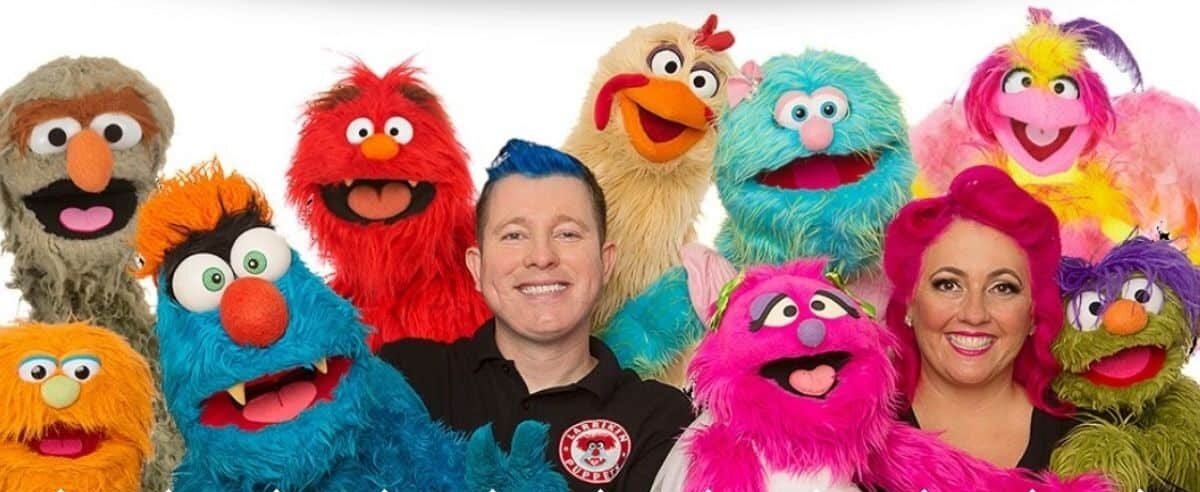 Characters from the Larrikin Puppet Show