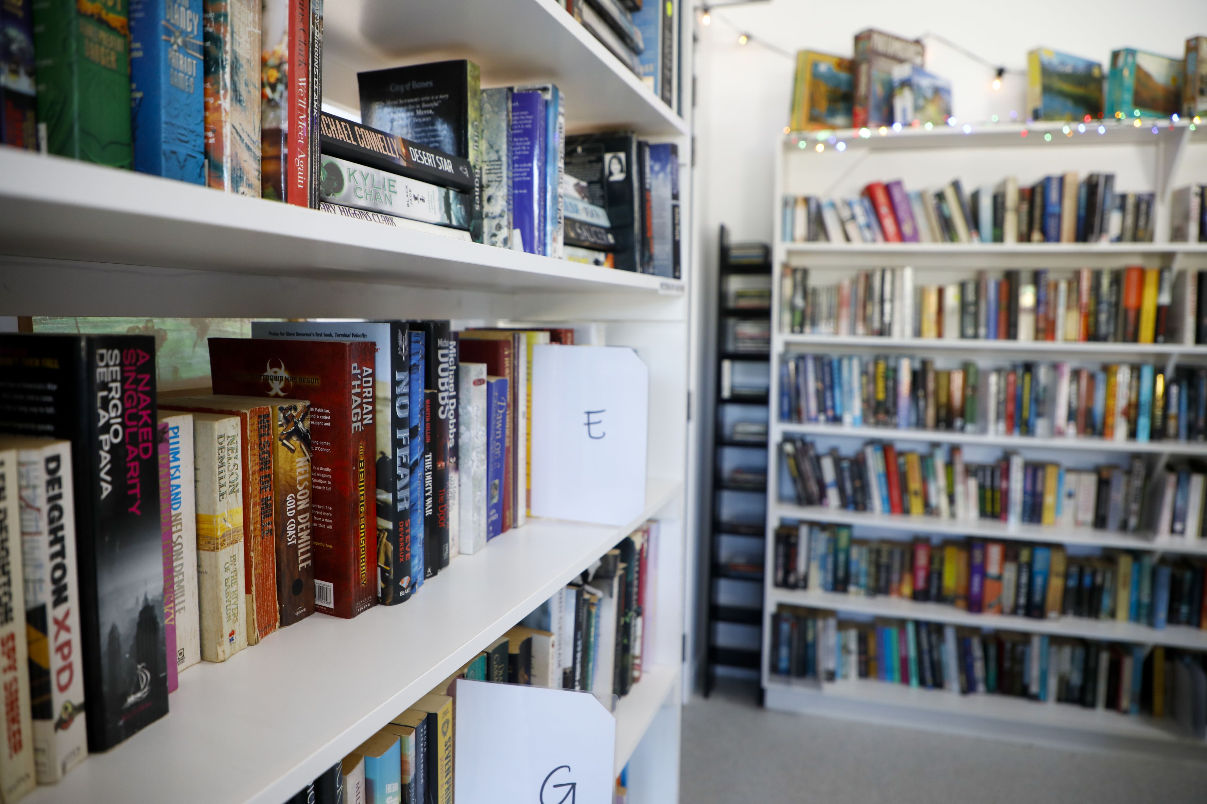 Second hand store books