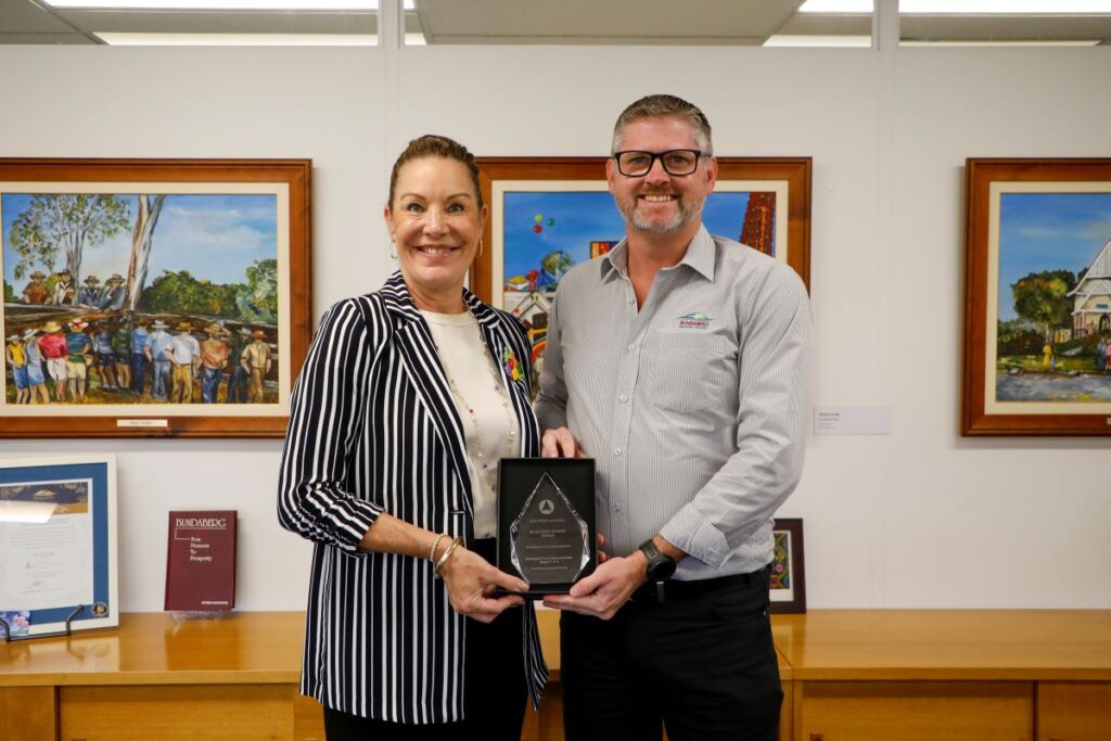 Council's Washpool Creek Naturalisation project has been recognised among the best projects throughout Australia and New Zealand. 