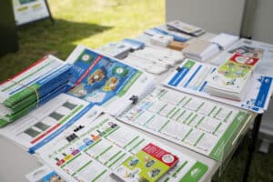 Waste and Recycling team pop-up information stalls