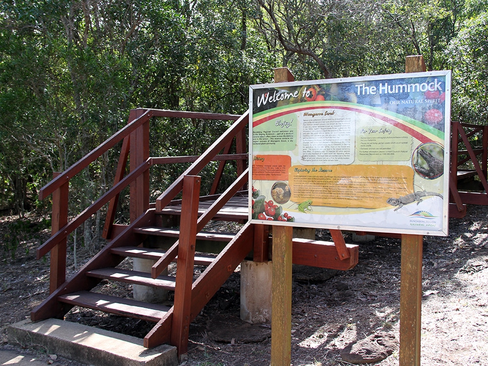 The Hummock Entry