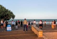 Find your flow with Qi Gong by the sea Qi Gong on the Bargara foreshore timber deck as part of Be Active Be Alive.