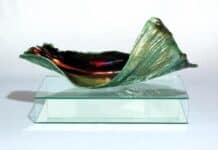 Ceramic artwork transcends functional clay form Ariella Anderson Transcend artwork