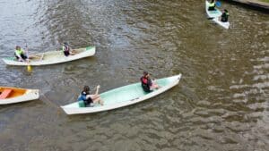 Be Active Be Alive canoeing classes