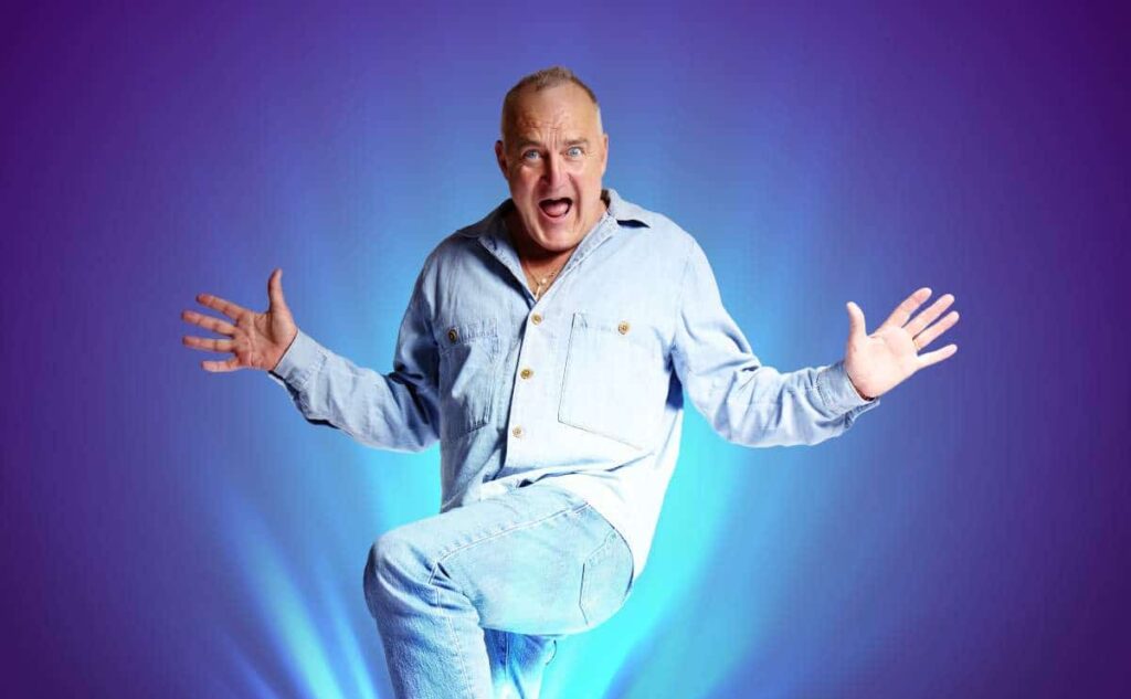 Comedian Jimeoin performs in Ballyhoo