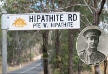 Rural road recognises soldier’s service