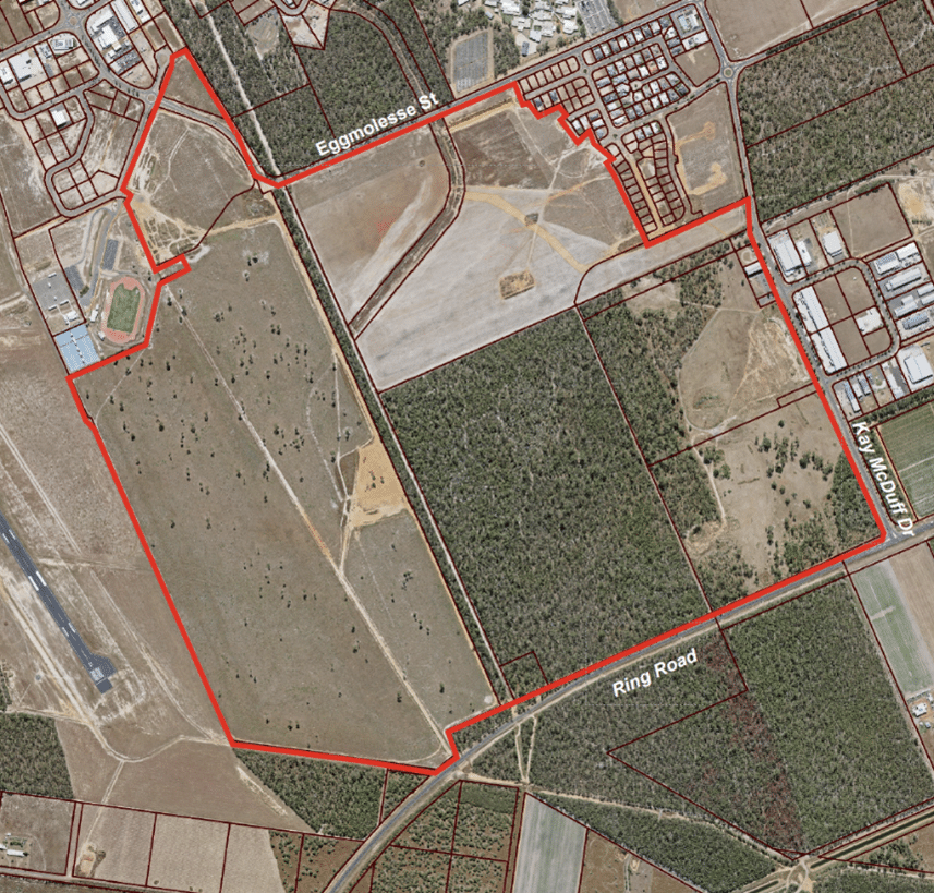 Public Notice Planning Amendment Map