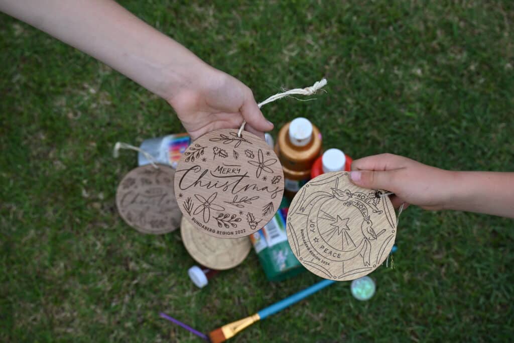 Mayor's Christmas Appeal bauble decorating