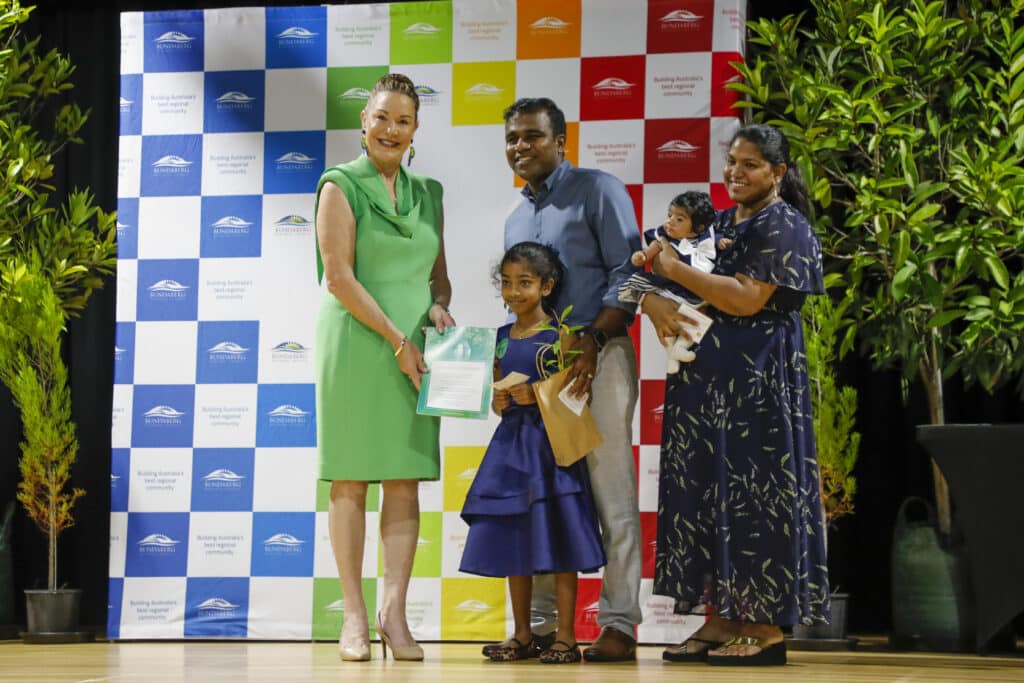 Jils Paul, Nainika Jils and Vinaya Xavier - Australia Day 2026 Citizenship Ceremony