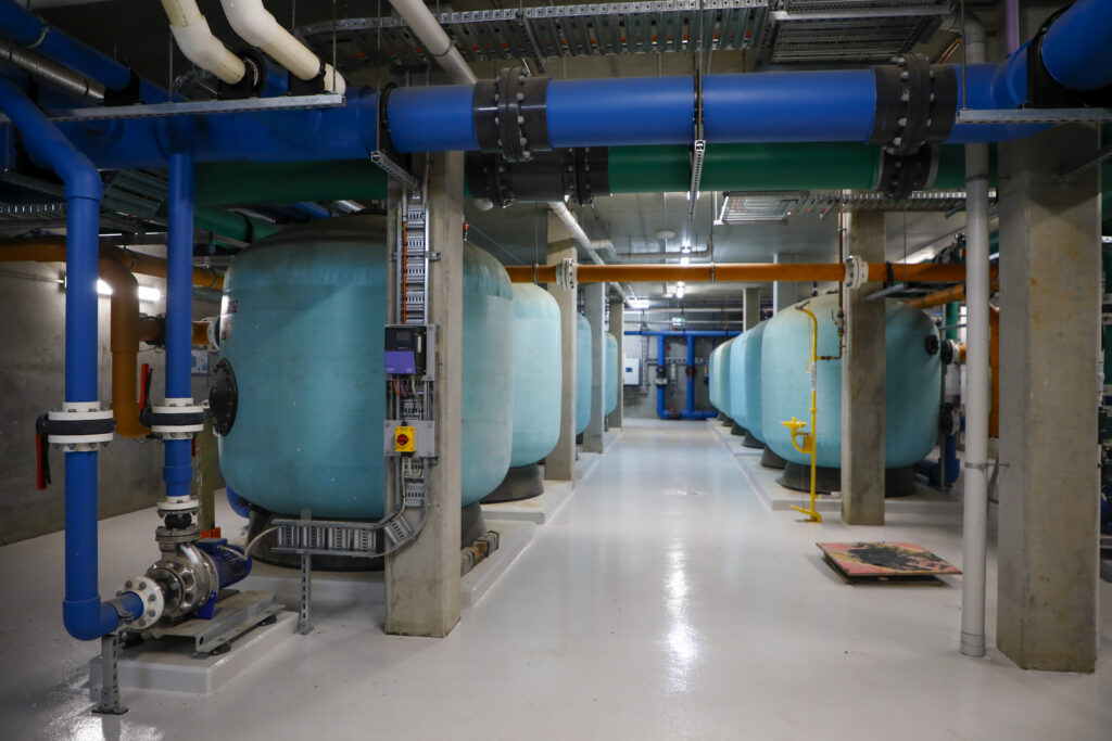 Bundaberg Aquatic Centre chemical dosing equipment