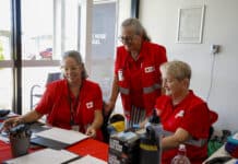 flood evacuation centre Australian Red Cross