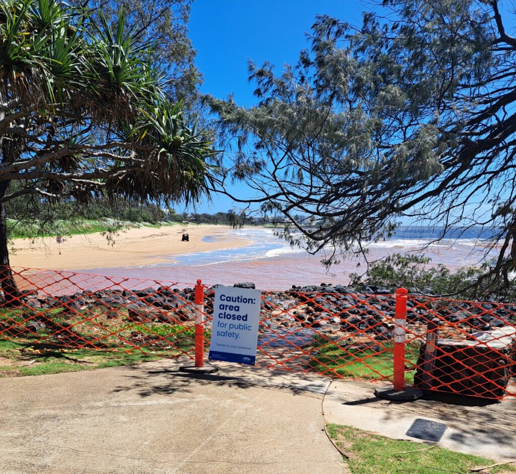 Moneys Creek temporarily closed for public safety.