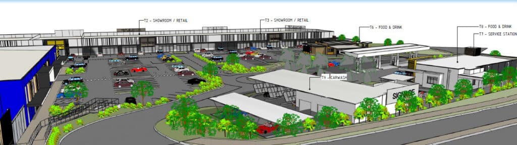 new commercial development Kepnock