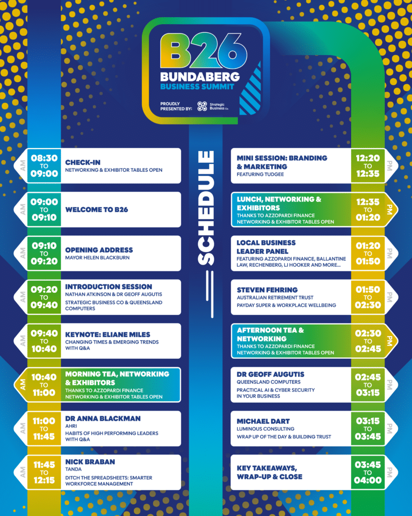 B26 Bundaberg Business Summit 