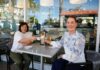 Casa Menta owner Nerida Spoor and Mayor Helen Blackburn.