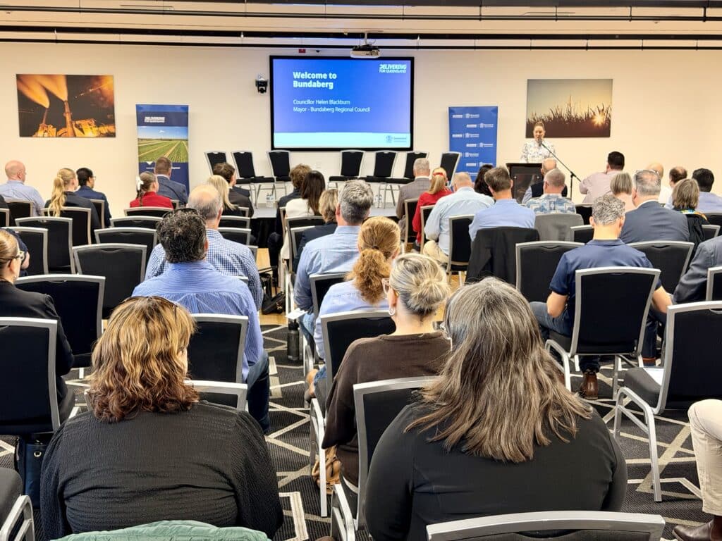 • Residents, businesses and community leaders meet with key government decision makers at Bundaberg Regional Forum.