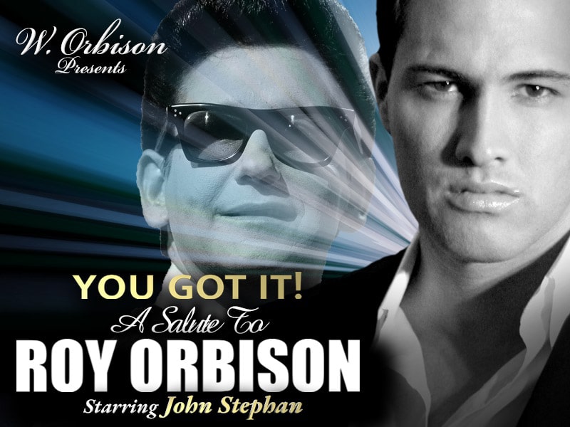 YOU GOT IT! A salute to Roy Orbison at the Moncrieff Entertainment Centre Saturday 12 September 2026.