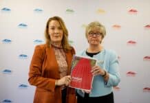 Council on course with positive budget result Mayor Helen Blackburn and Division 3 Councillor Deb Keslake.