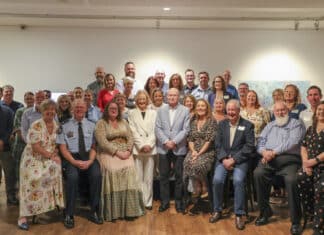 Her Excellency the Governor of Queensland The Honourable Dr Jeannette Young AC PSM and Professor Graeme Nimmo RFD hosted the community luncheon at Bundaberg Regional Art Gallery.