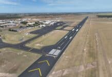 Fresh look complete for Bundaberg Airport runway