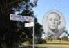 Aitkenhead Street badged for WWII soldier