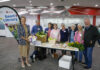 Community donation sows seeds of support Mayor Helen Blackburn and Councillor Steve Cooper with Bundaberg Organic Gardeners.